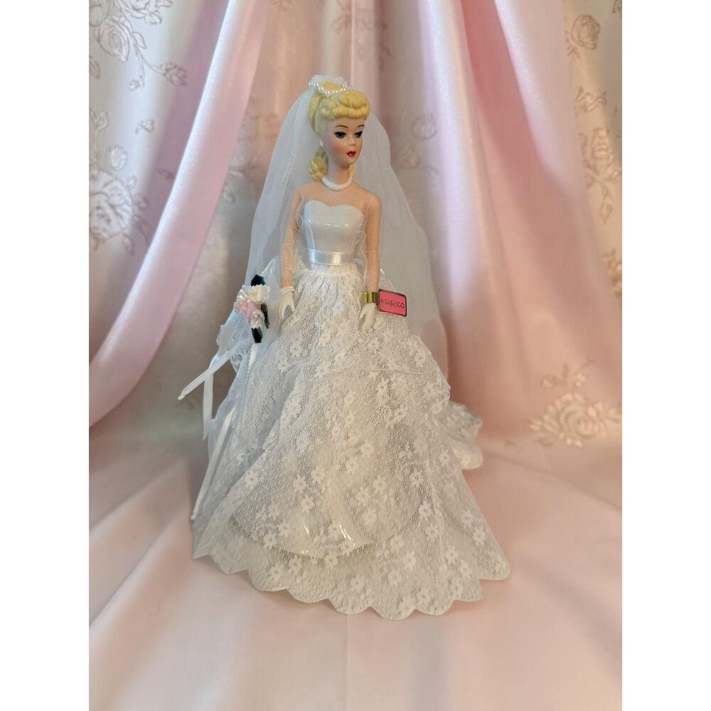 Barbie Porcelain Collection Wedding Day 1959 Limited Ed. Plays Music 1989
